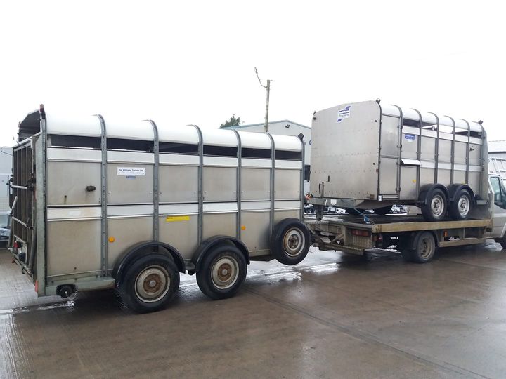 Delivery of trailers in Northern Ireland